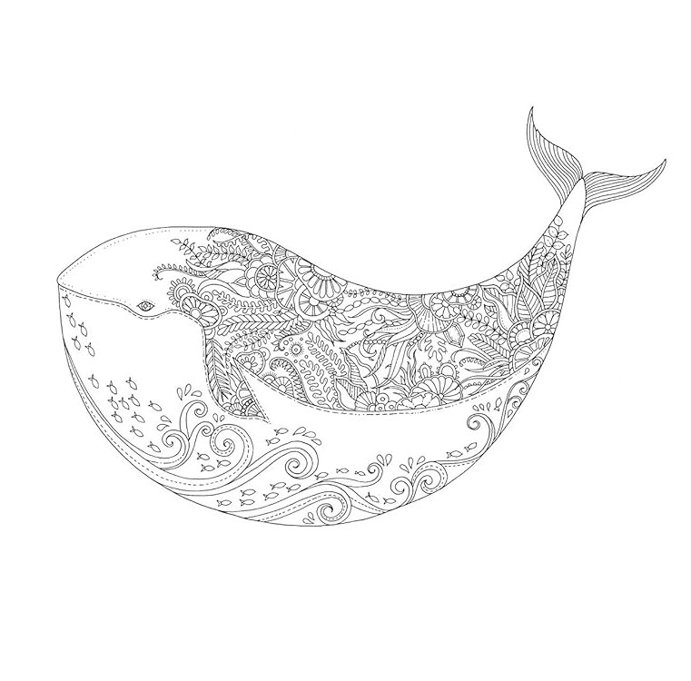 Lost Ocean - omalovánky od Johanny Basford